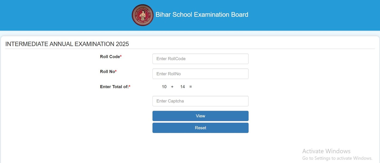 Bihar Board Inter Result 2025 Live Check Link (Out)